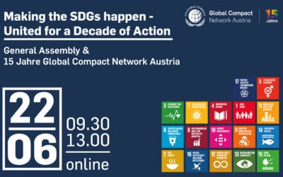 15 Jahre Global Compact Network Austria und General Assembly