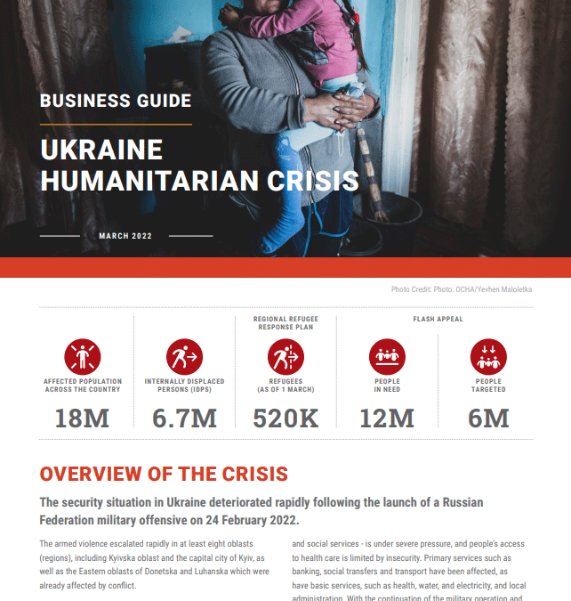 Ukraine Humanitarian Crisis Business Guide