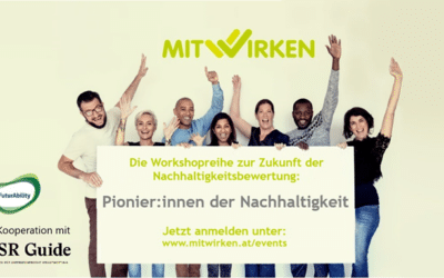Eventreihe „Pionier:innen der Nachhaltigkeit“