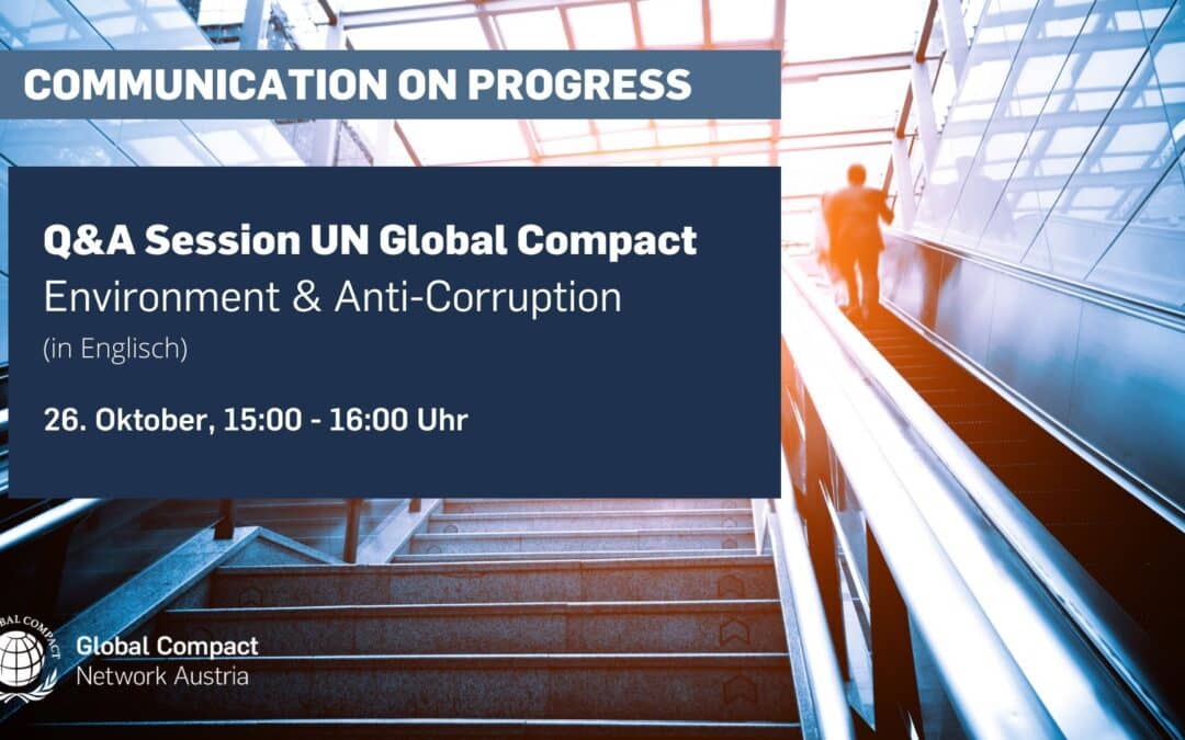 CoP Q&A Session: Environment & Anti-Corruption