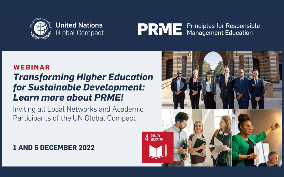 Prinzipien für verantwortungsvolle Managementausbildung