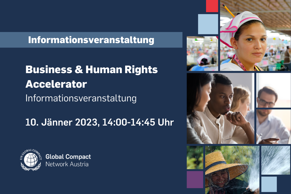 Informationsveranstaltung Business & Human Rights Accelerator