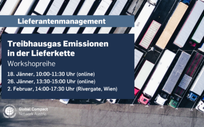 Workshopreihe | Lieferanten-management – THG-Emissionen in der Lieferkette