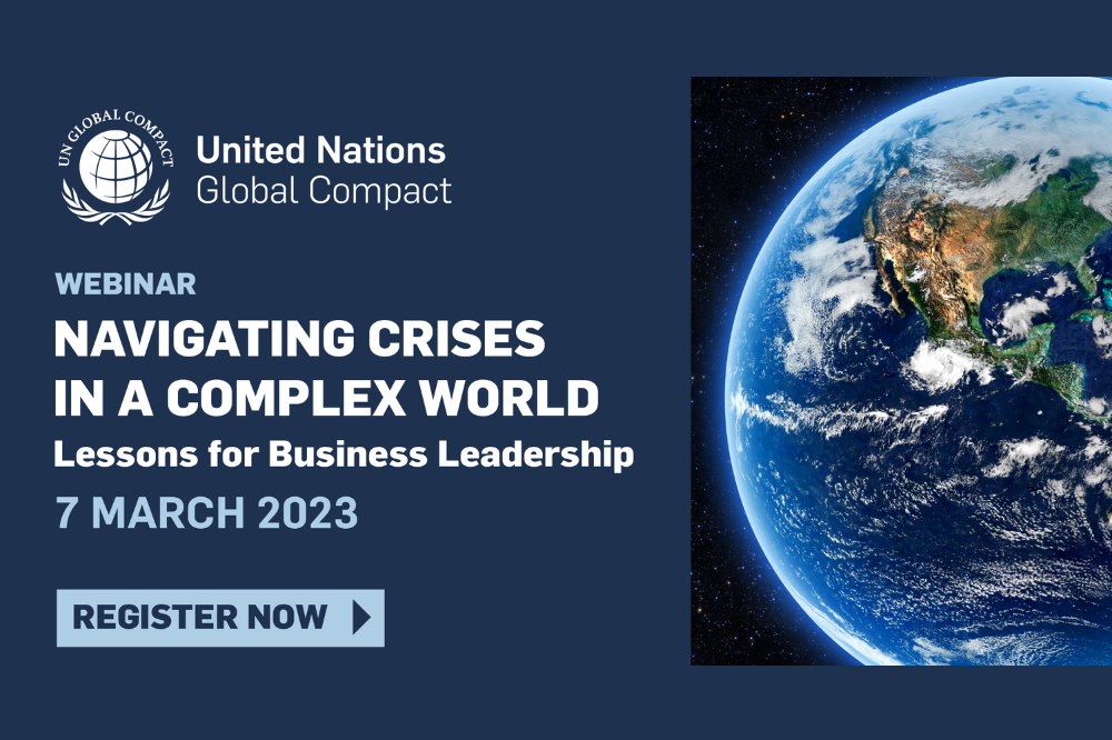 Navigating Crises in a Complex World - Global Compact Network Austria