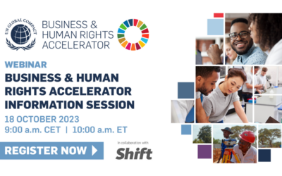 Globale Infoveranstaltung | Business & Human Rights Accelerator