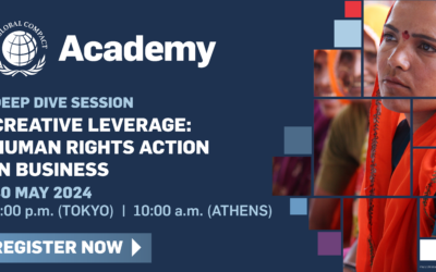 Live webinar: Creative leverage: Human rights action in business