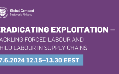 Webinar Eradicating Exploitation – Tackling Forced Labour and Child Labour in Supply Chains