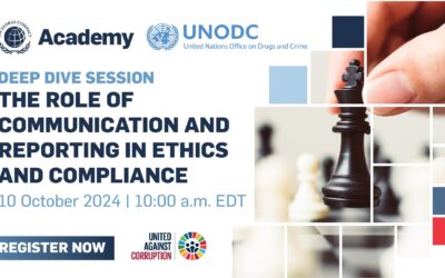 Deep Dive Session: The role of communication and reporting in ethics and compliance