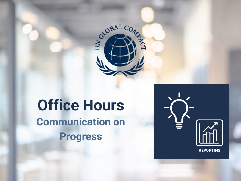 Office Hours I Communication on Progress (CoP) (EN) - UN Global Compact ...